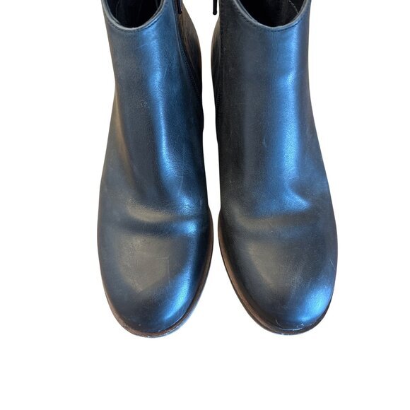 Clarks Mila Myth Women's Size 7.5 Heeled Ankle Black Boots Booties Leather NWOB‎ - Picture 5 of 9